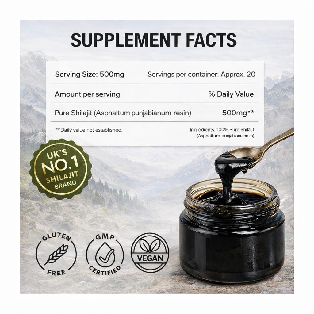 Chitrali Shilajit Resin – 30g  100% Pure Himalayan Salajeet
